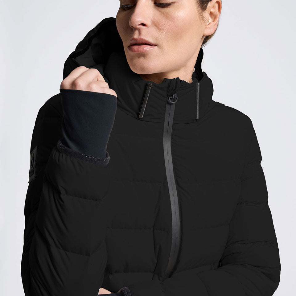 Cavalleria Toscana Hooded Down Jacket - Black