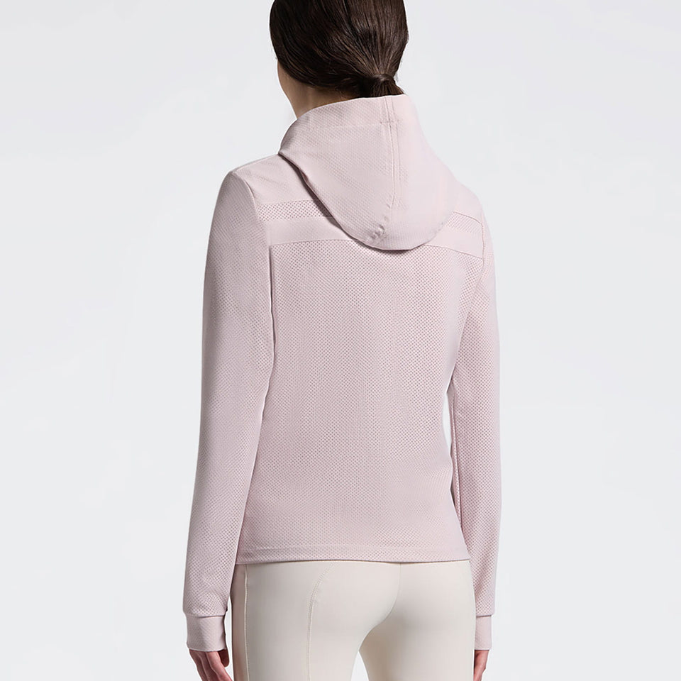 Cavalleria Toscana Hooded Tech Sweatshirt - Violet Ice