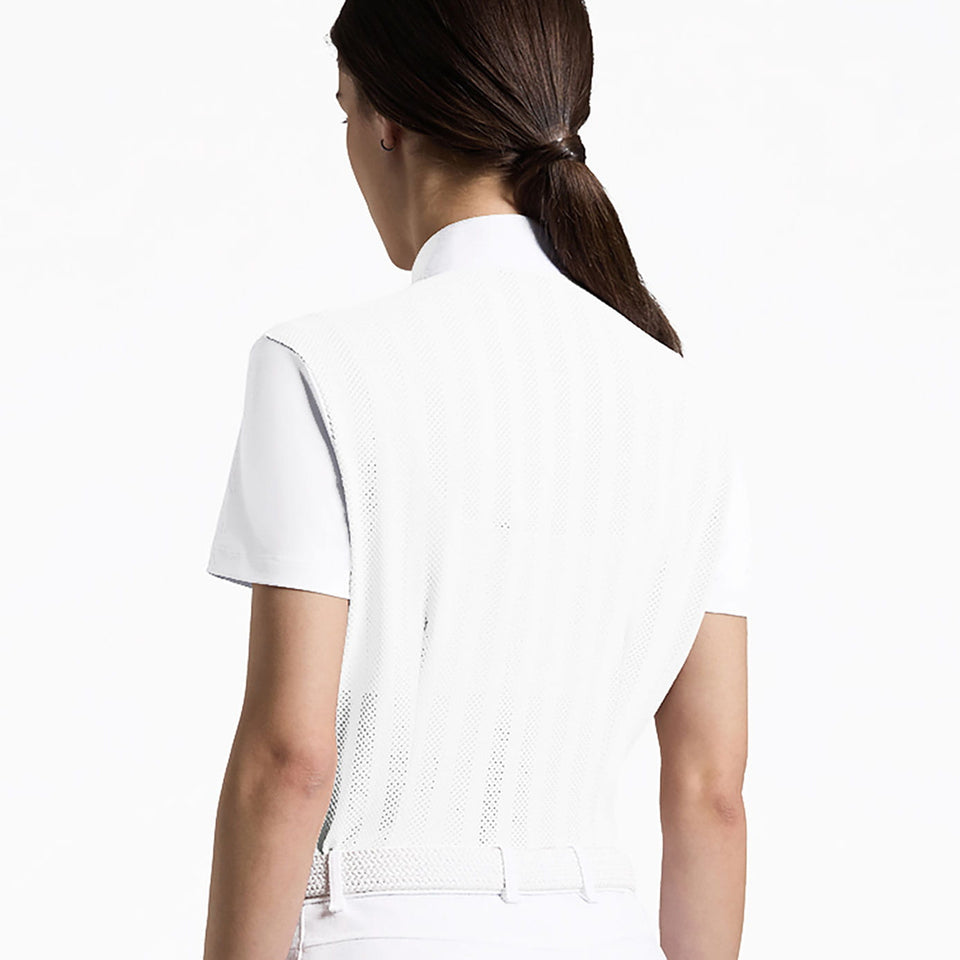 Cavalleria Toscana Jacquard Jersey Show Shirt - White