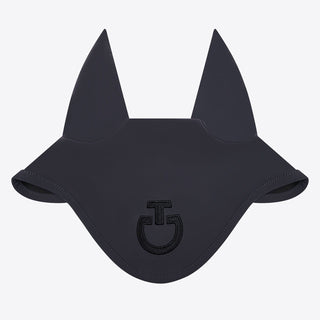 Cavalleria Toscana Jersey Fly Veil - Charcoal Blue