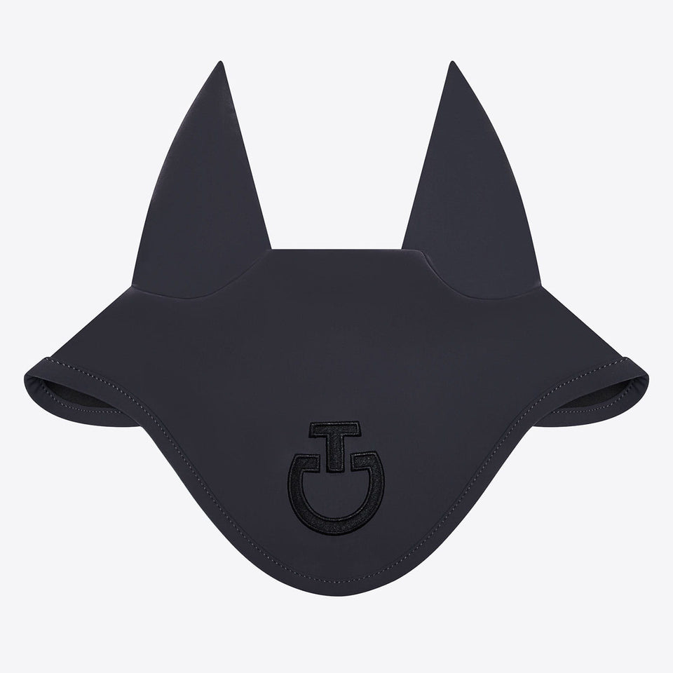 Cavalleria Toscana Jersey Fly Veil - Charcoal Blue