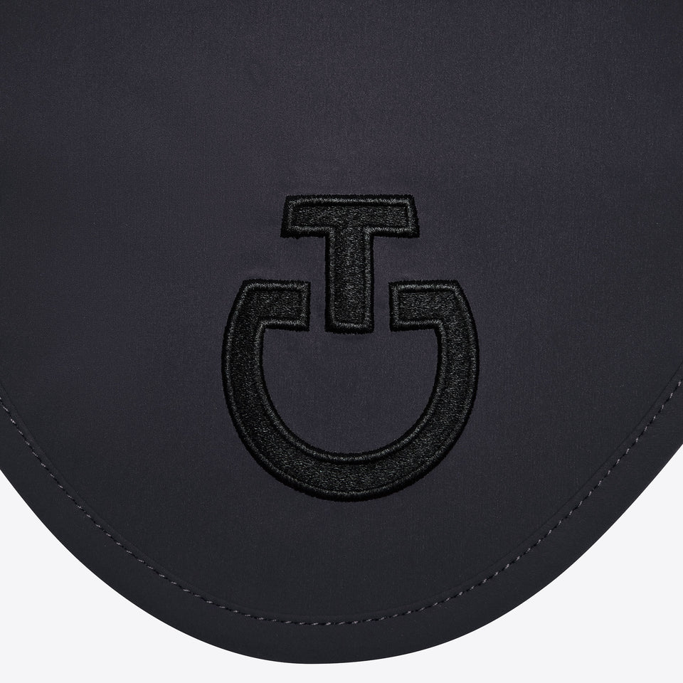 Cavalleria Toscana Jersey Fly Veil - Charcoal Blue