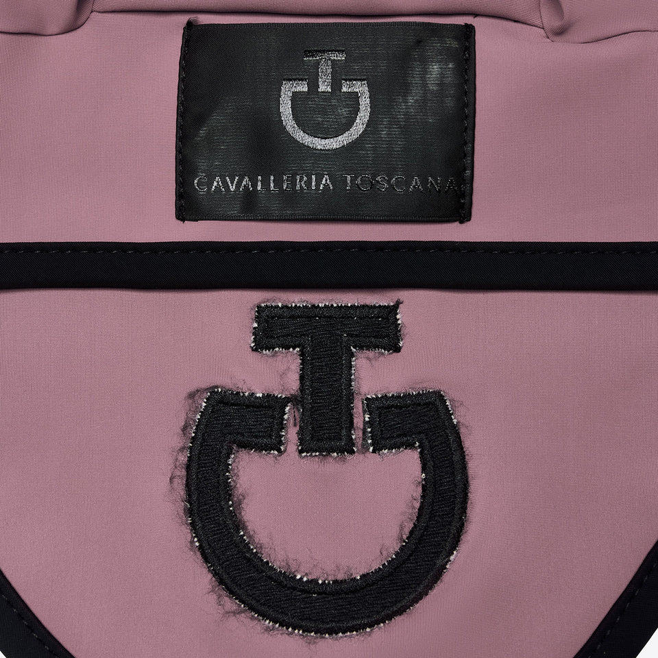 Cavalleria Toscana Jersey Fly Veil - Grape Shake/Black
