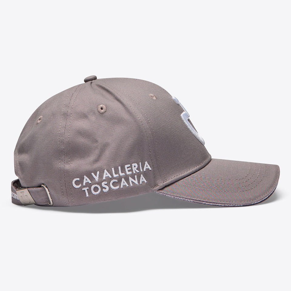 Cavalleria Toscana Logo Cap - Cipria Pink & White
