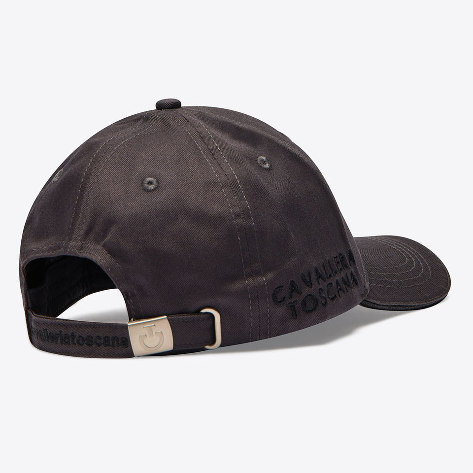 Cavalleria Toscana Logo Cap - Espresso & Black