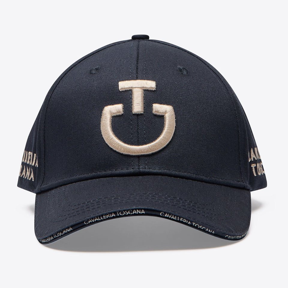 Cavalleria Toscana Logo Cap - Navy & Rainy Day