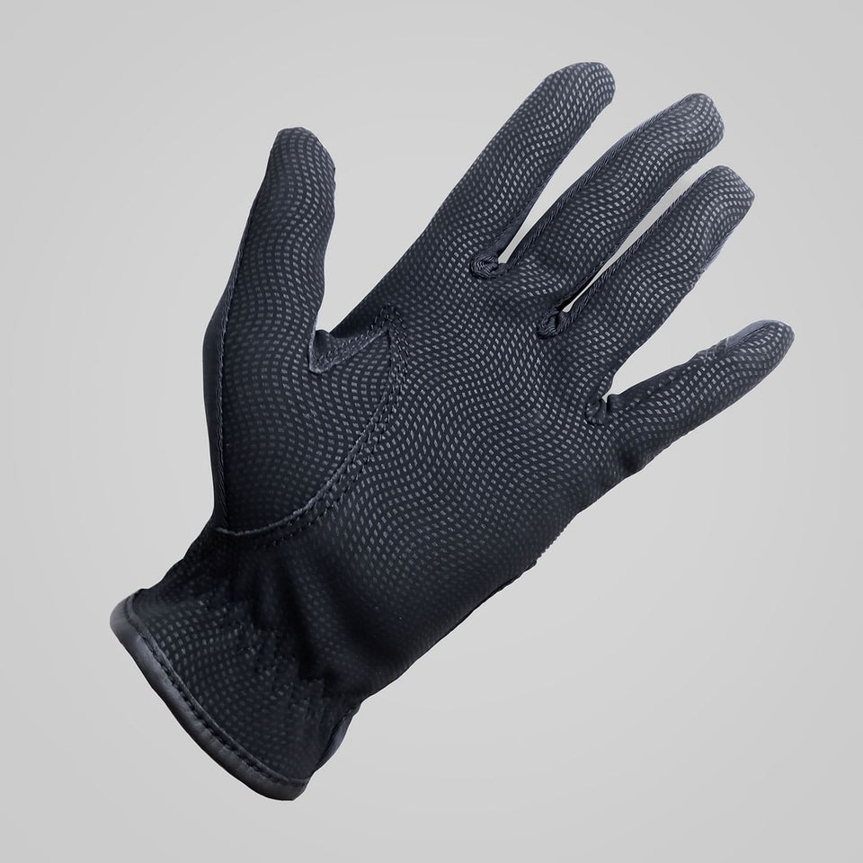 Cavalleria Toscana Technical Riding Gloves - Black