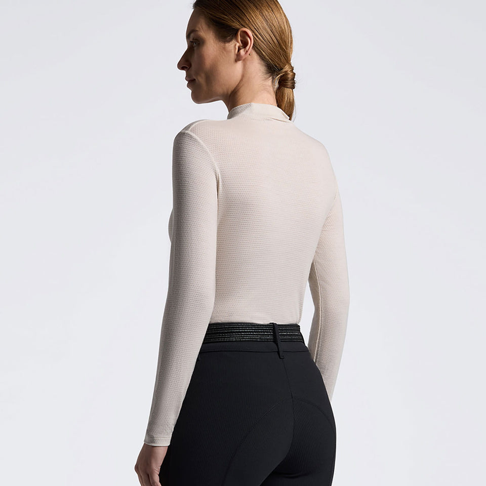 Cavalleria Toscana Tech Wool Performance Sweater - Rainy Day