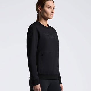 Cavalleria Toscana Technical Crew Neck Sweatshirt - Black