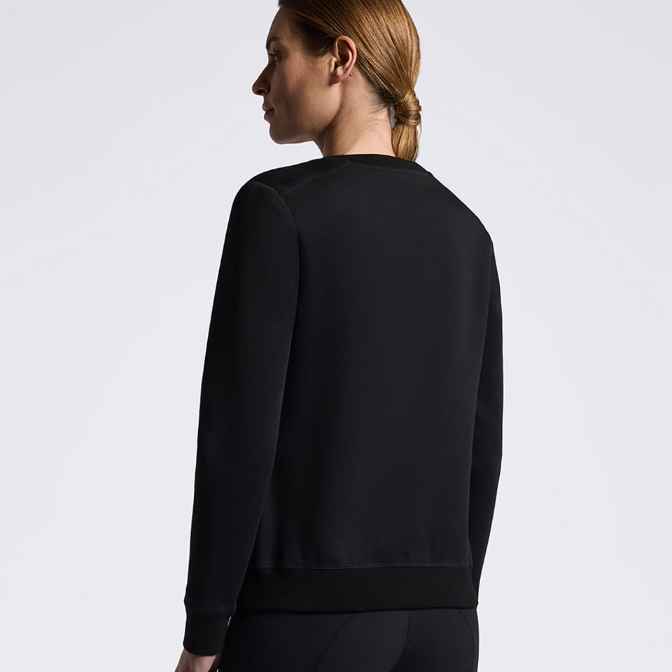 Cavalleria Toscana Technical Crew Neck Sweatshirt - Black