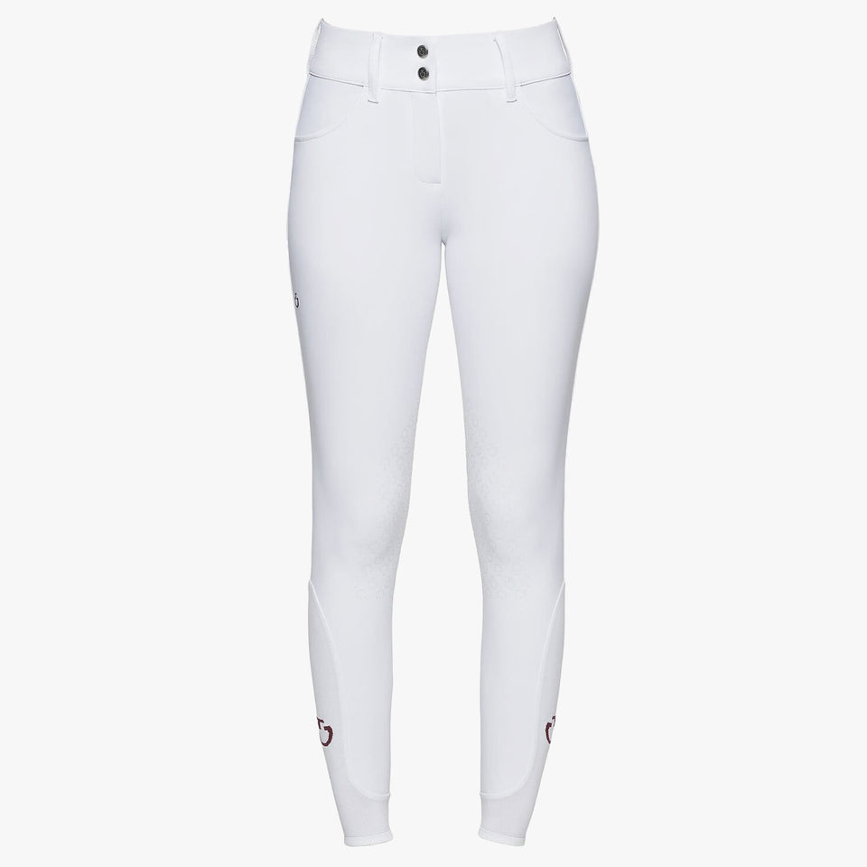 Cavalleria Toscana American Breeches Knee Grip - White