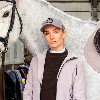 Cavalleria Toscana Logo Cap - Cipria Pink & Black