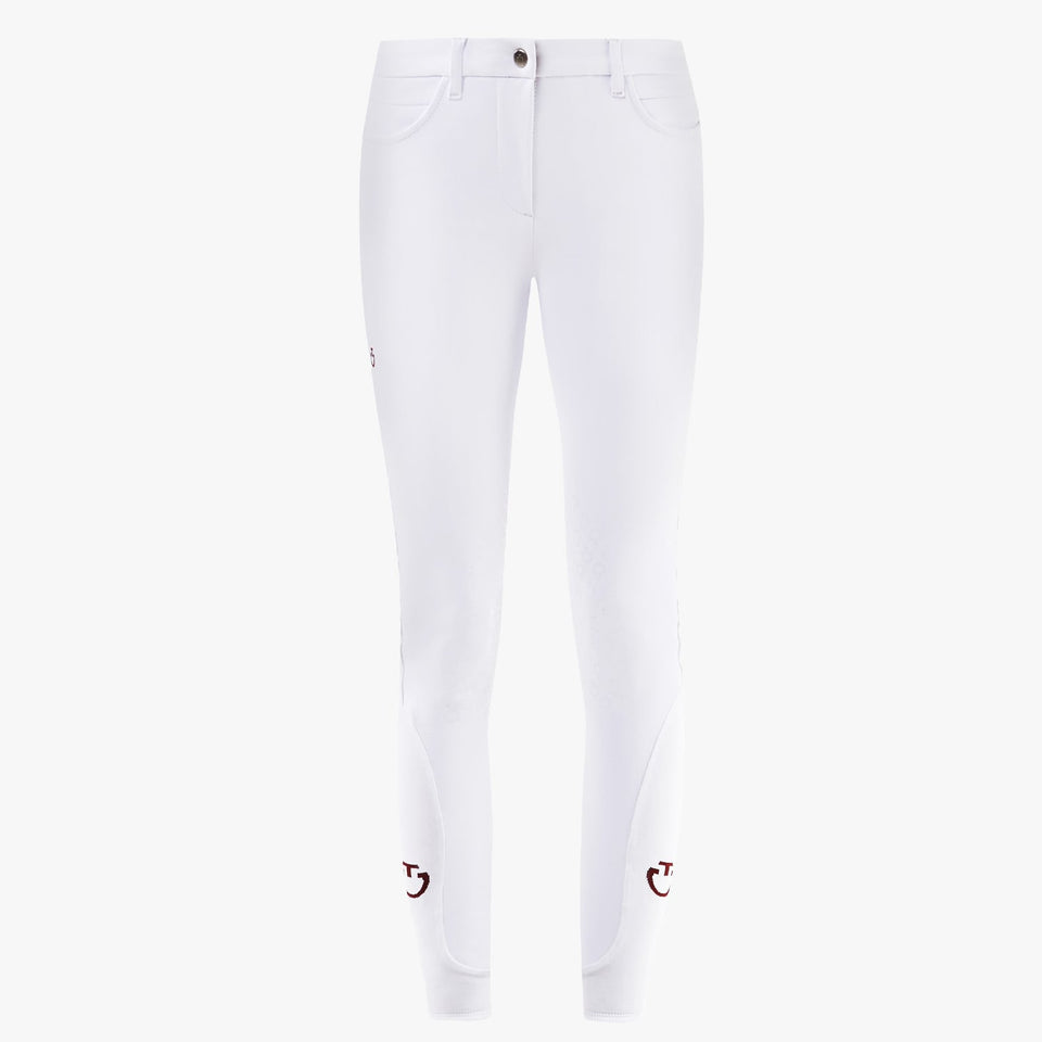 Cavalleria Toscana New Grip System Breeches - White