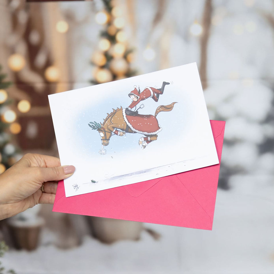 Emily Cole 'The Companion Pony' Christmas Card Set (Pack of 10)