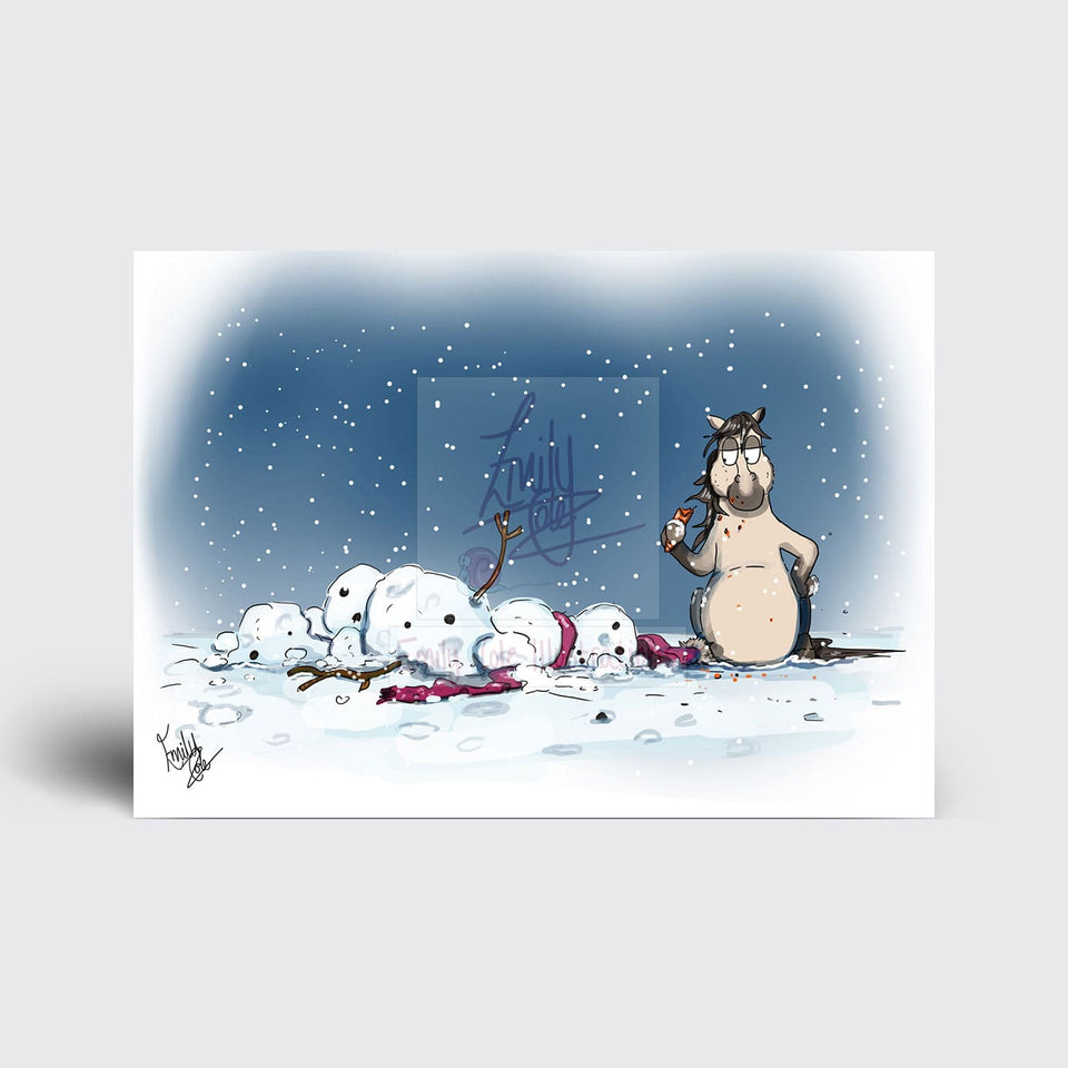 Emily Cole 'The Companion Pony' Christmas Card Set (Pack of 10)