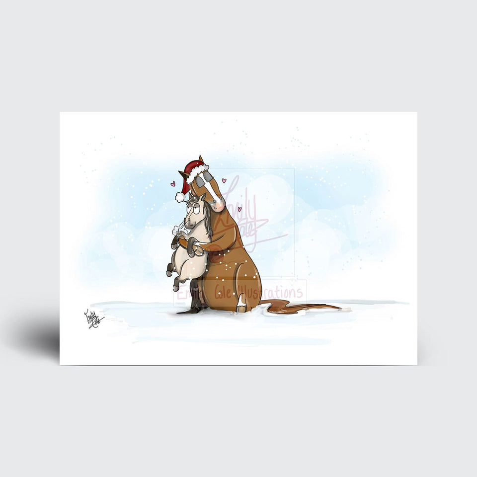 Emily Cole 'The Companion Pony' Christmas Card Set (Pack of 10)