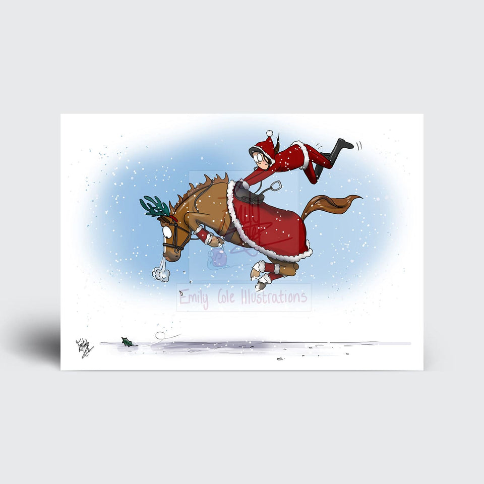 Emily Cole 'The Companion Pony' Christmas Card Set (Pack of 10)