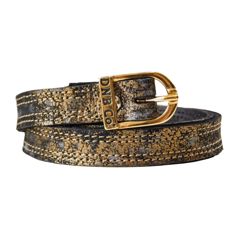 De Niro Spur Straps - Gold Infinito Metal