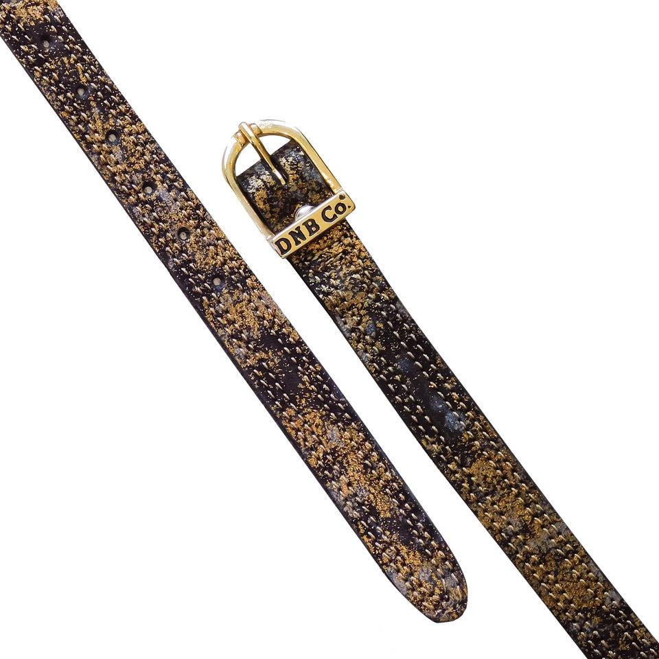 De Niro Spur Straps - Gold Infinito Metal