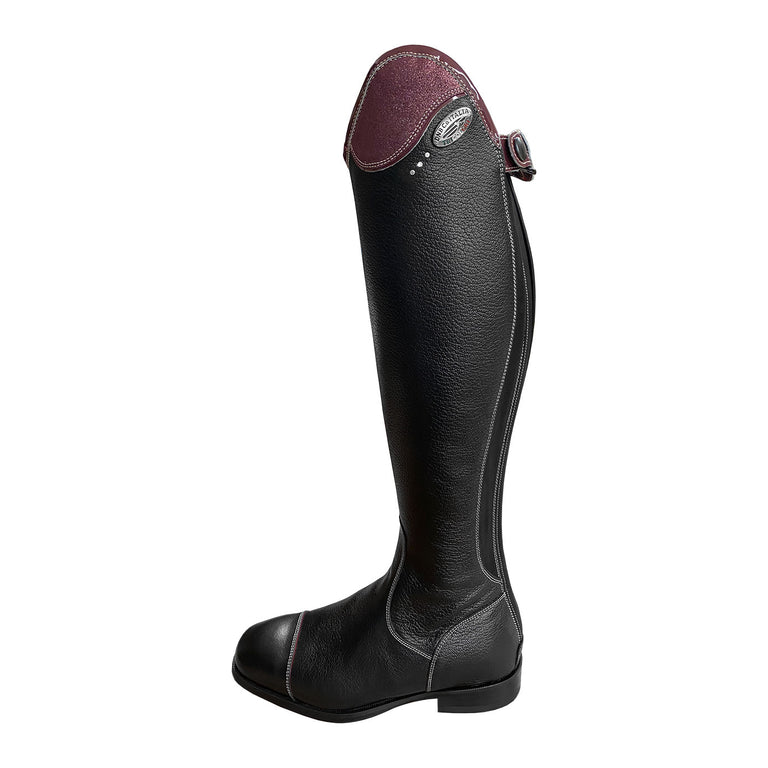 Sub | DN75 Black Salentino Riding Boots - Glitter Prugna | 2