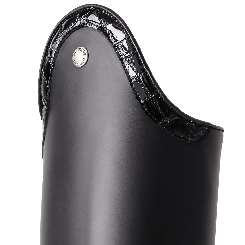 De Niro Puro Duo Dressage Riding Boots with Lucidi Black Top