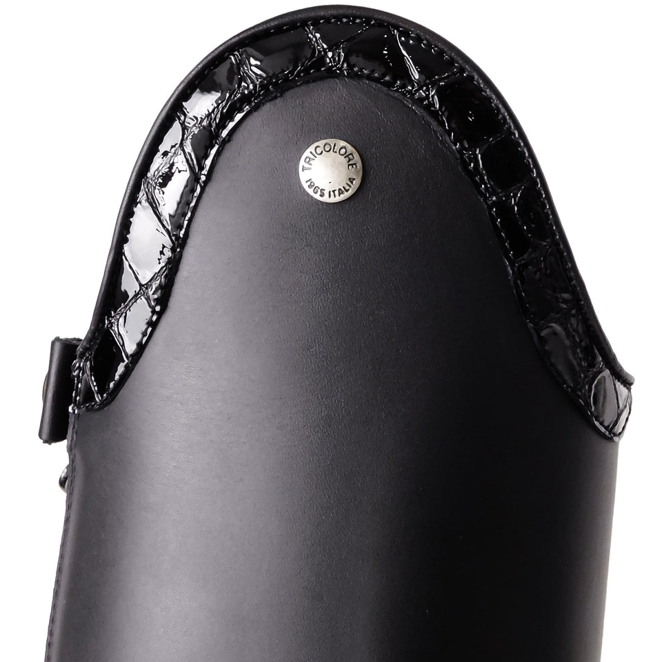 De Niro Puro Duo Dressage Riding Boots with Lucidi Black Top
