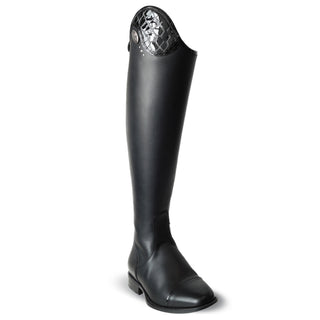 Sub | DN89 Smooth Black Riding Boots - Lucidi Black | 5
