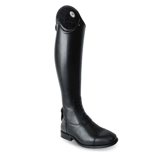 Sub | DN99 Salento Riding Boots - Black Stardust Jet Crystals | 1
