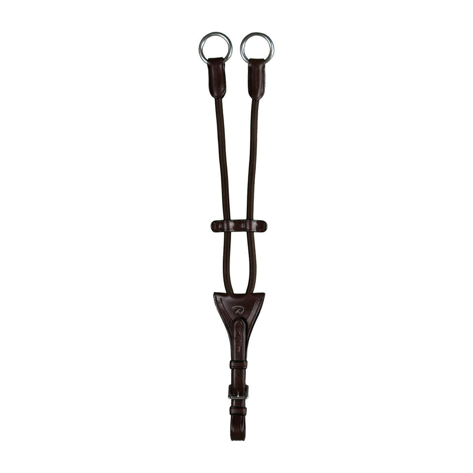 Dy'on New English Elastic Running Martingale Attachment - Brown