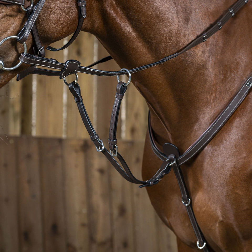Dy'on Working Collection Running Martingale Attachment - Brown