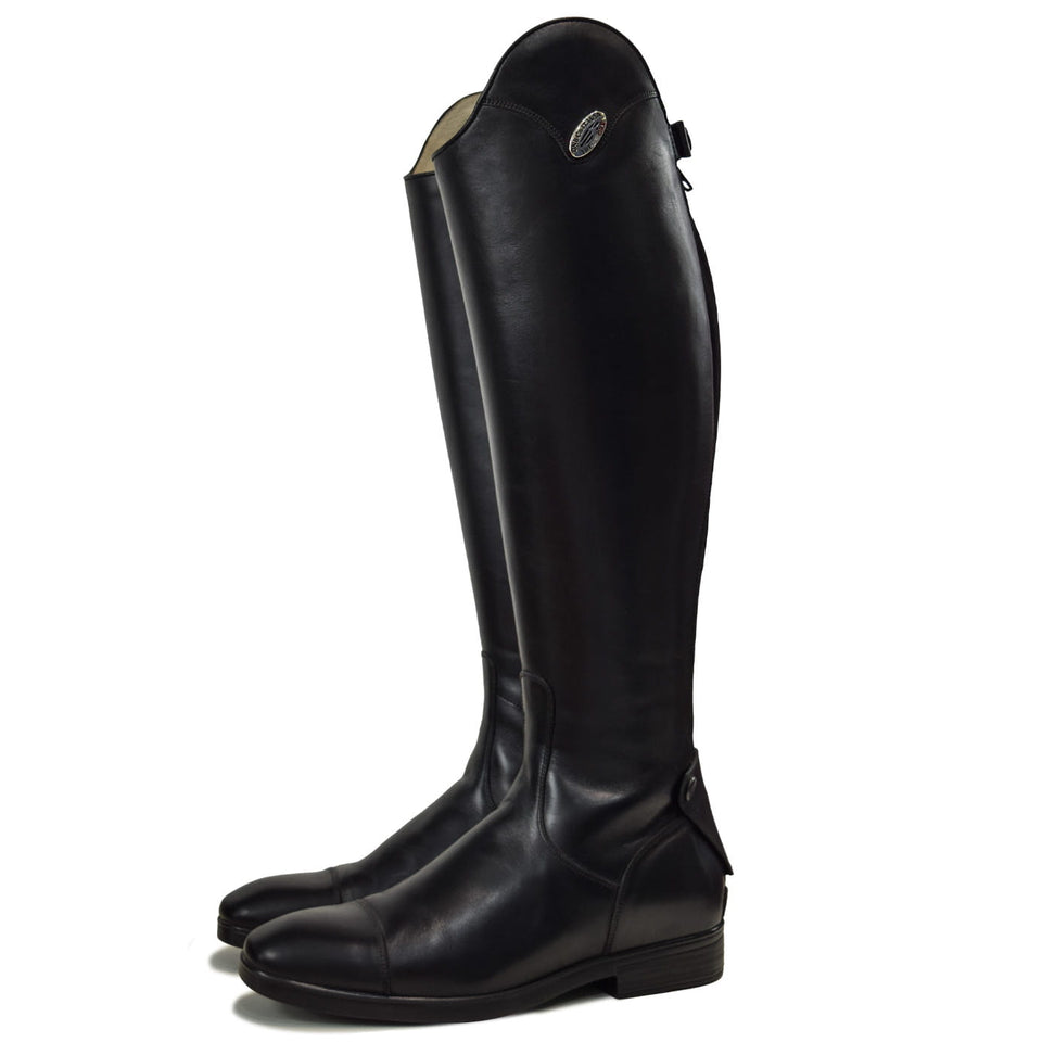 De Niro Leccese 01 Black Riding Boots