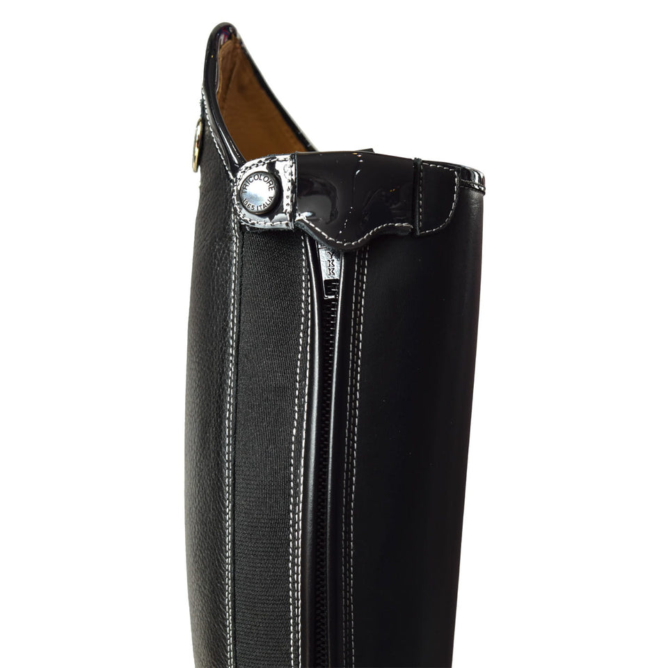 De Niro Salentino Riding Boots with Regal Blue Top