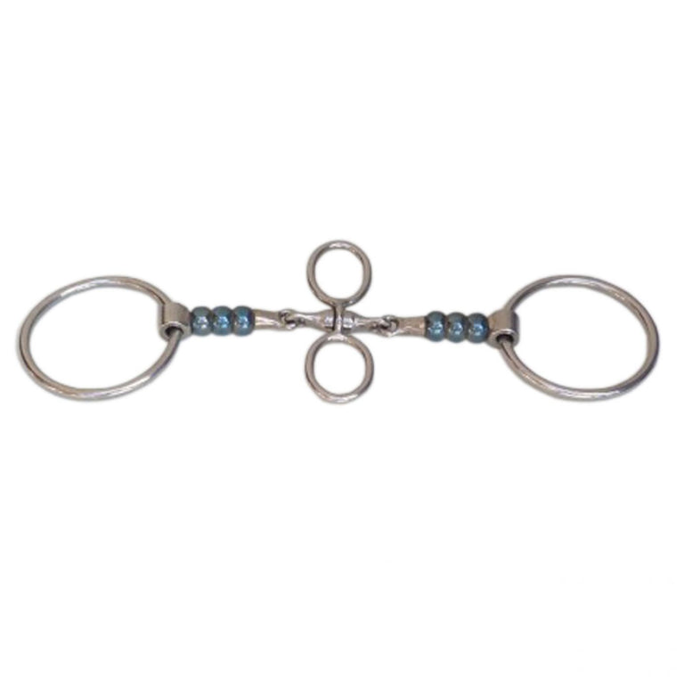 Bombers Cherry Roller Spinner Loose Ring Snaffle