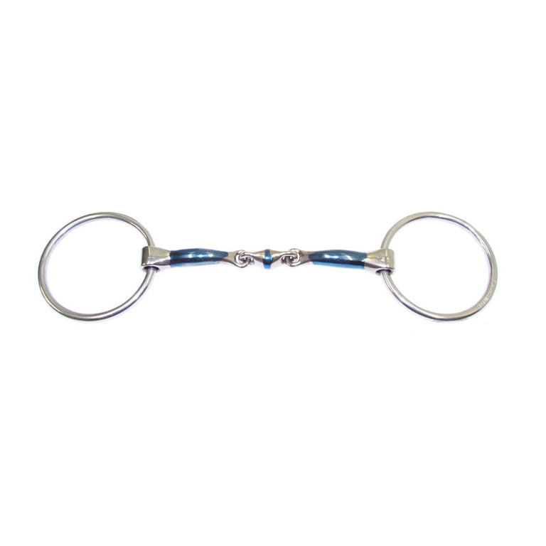 Bombers Elliptical Lozenge 38 Loose Ring Snaffle
