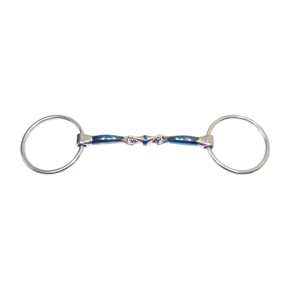 Bombers Elliptical Lozenge 38 Loose Ring Snaffle