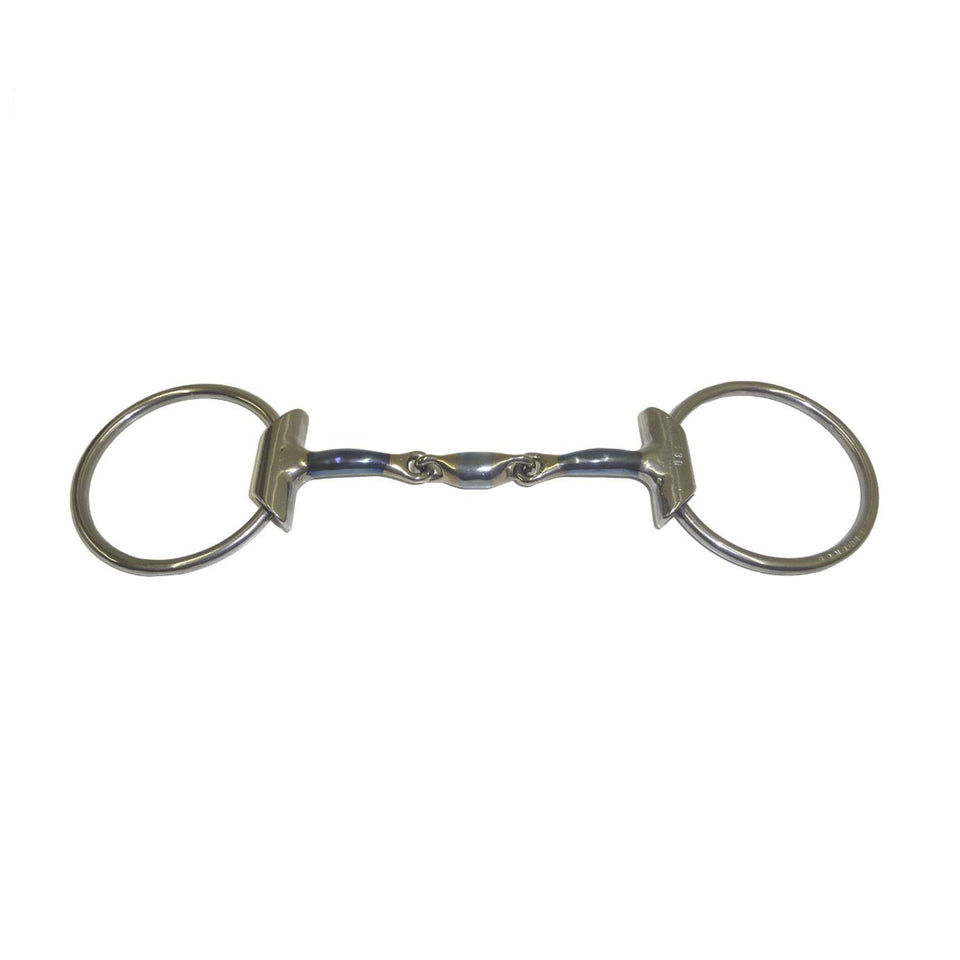 Bombers Elliptical Lozenge Loose Ring Eggbutt Snaffle