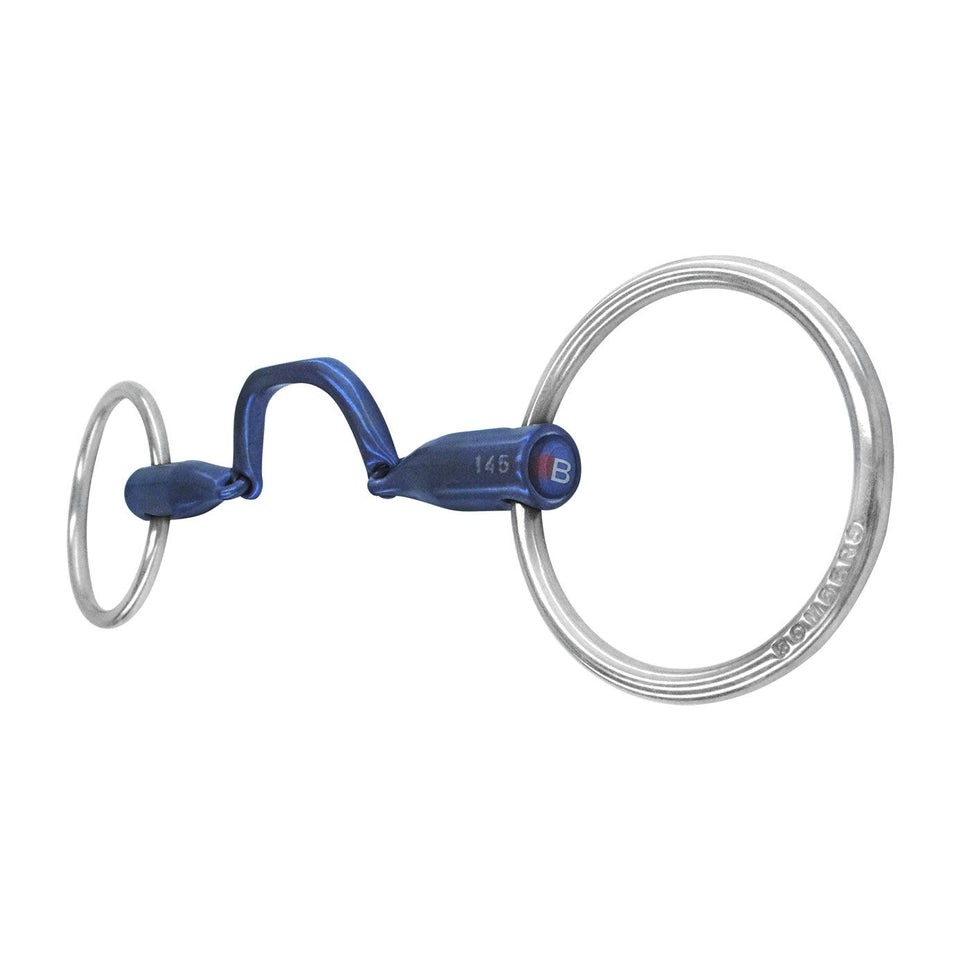 Bombers Titanium Segundo Loose Ring Snaffle