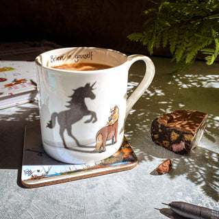 Emily Cole Believe in Yourself Mug - Flaxen