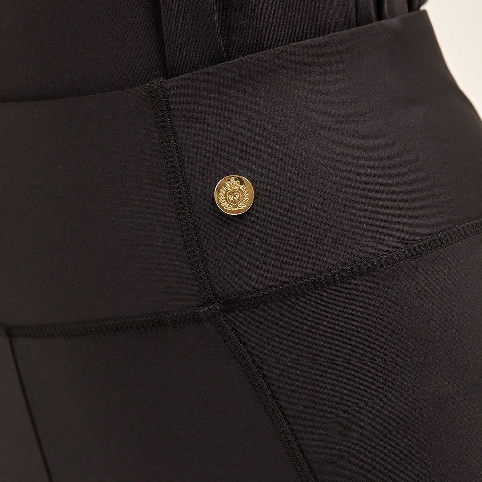 Equidae London Louise High Waist Riding Leggings - Black