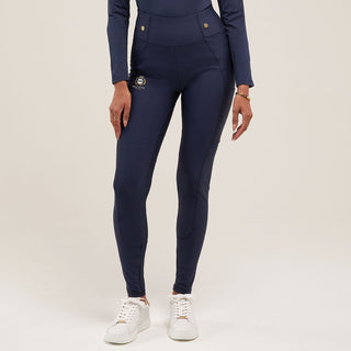 Equidae London Louise High Waist Riding Leggings - Navy