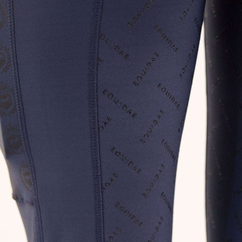 Equidae London Louise High Waist Riding Leggings - Navy