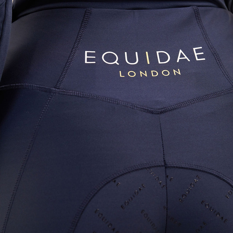 Equidae London Louise High Waist Riding Leggings - Navy