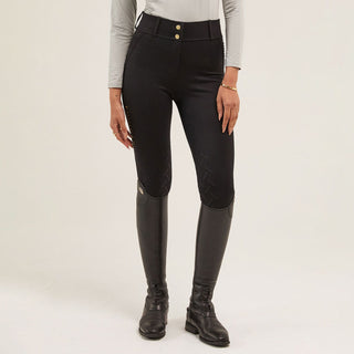 Equidae London Penelope High Rise Knee Grip Breeches - Black