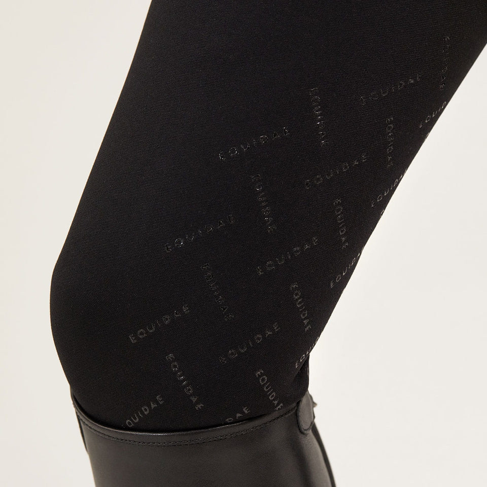 Equidae London Penelope High Rise Knee Grip Breeches - Black