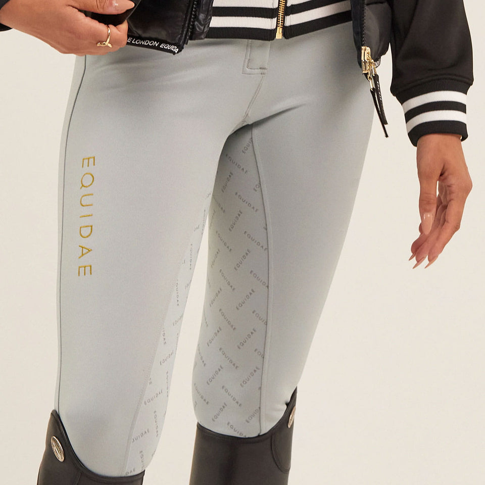 Equidae London Sophie High Rise Full Grip Breeches - Grey