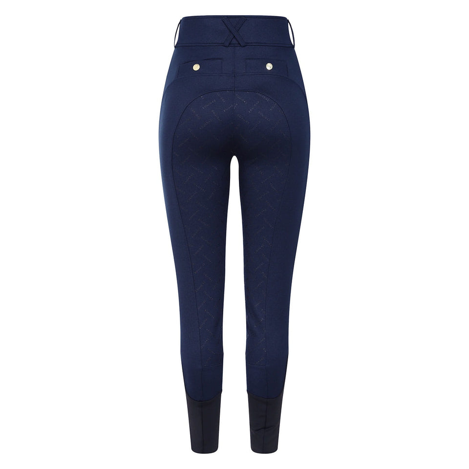 Equidae London Sophie High Rise Full Grip Breeches - Navy