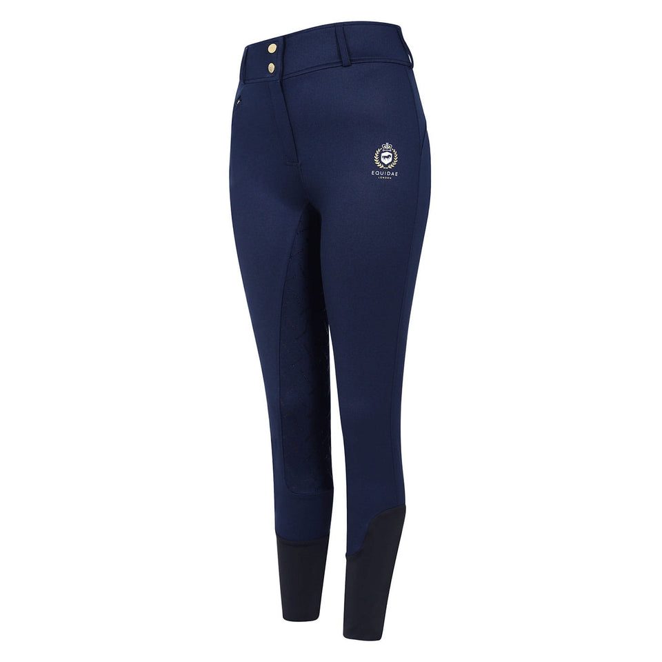 Equidae London Sophie High Rise Full Grip Breeches - Navy
