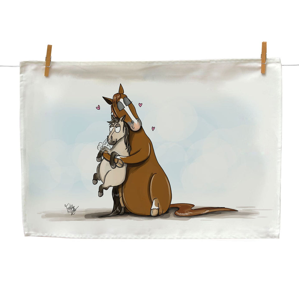 Emily Cole 'Companion Pony' Tea Towel