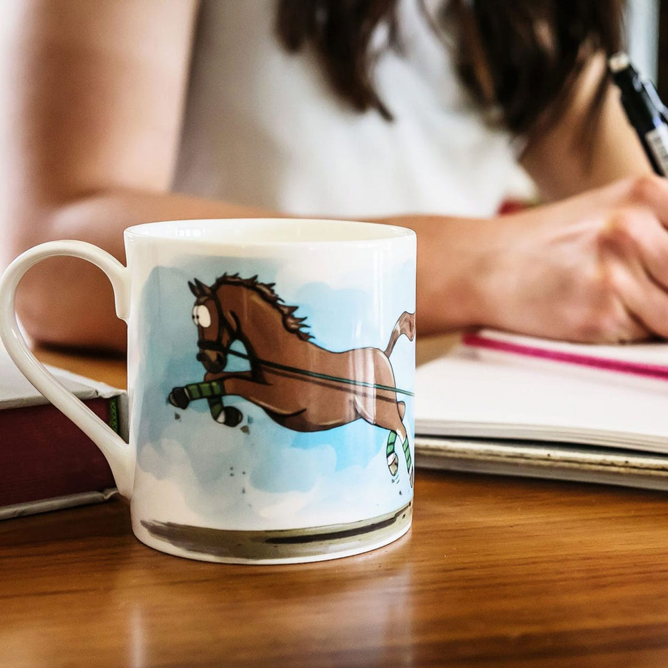 Emily Cole 'Lunge Line' Mug