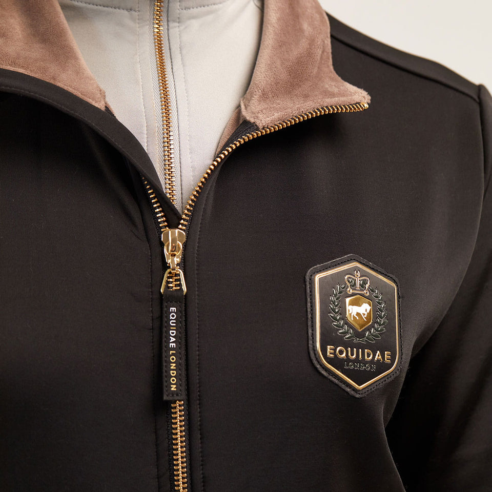 Equidae London Charlotte Lightweight Jacket - Black